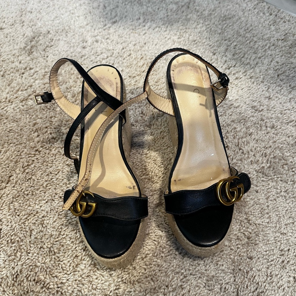 Gucci wedges